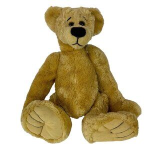 Teddy & Friends Sydney Australia Plush Bear Seated Big Paws Handmade In China